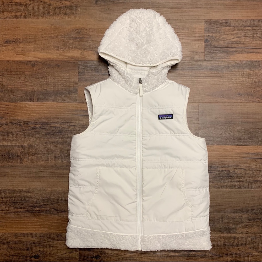 Patagonia Reversible LOS GATOS Hooded fleece vest